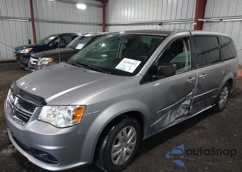 2017 Dodge Grand Caravan Se z USA, uszkodzony, nr VIN 2C4RDGBG5HR784496